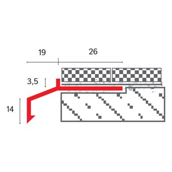 Balcony profile MINI